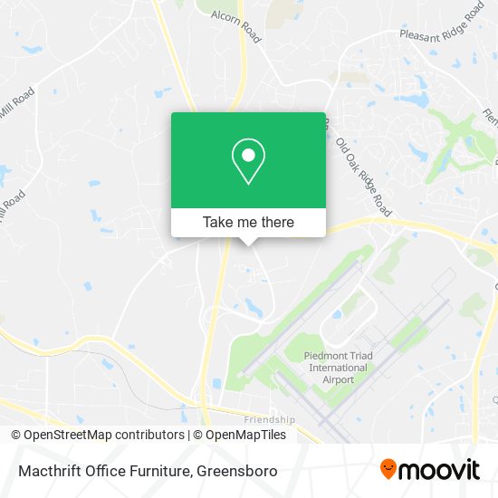 Macthrift Office Furniture map