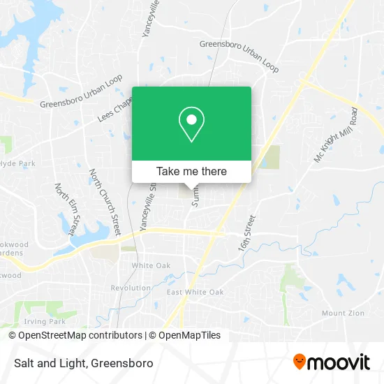 Mapa de Salt and Light