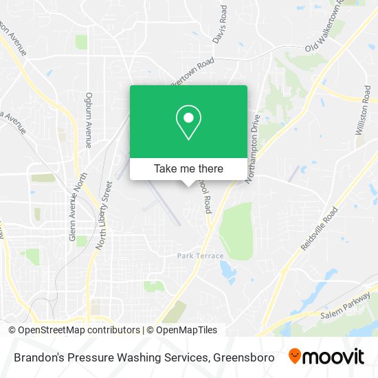 Mapa de Brandon's Pressure Washing Services