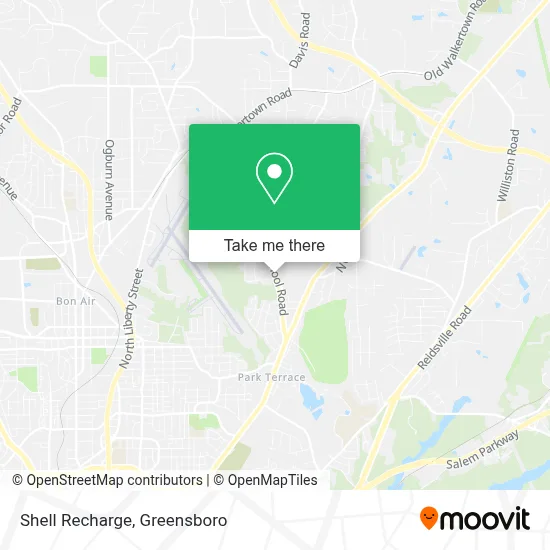 Shell Recharge map