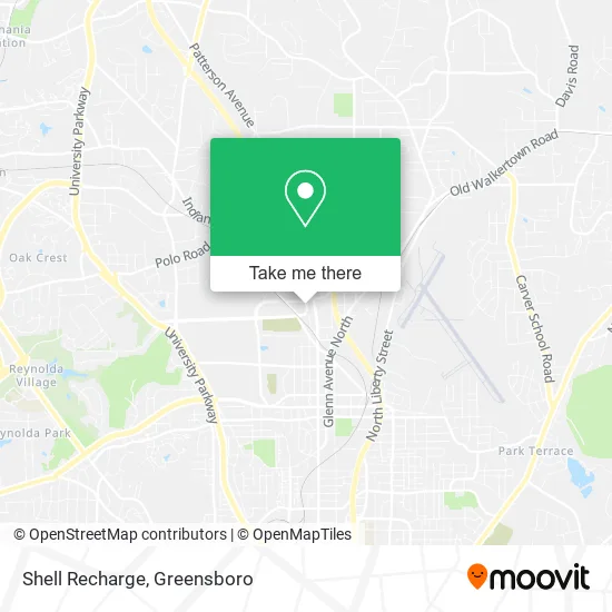 Shell Recharge map