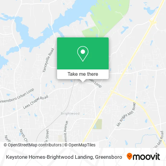 Mapa de Keystone Homes-Brightwood Landing