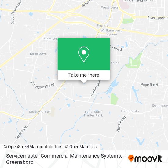 Mapa de Servicemaster Commercial Maintenance Systems