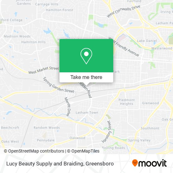 Mapa de Lucy Beauty Supply and Braiding