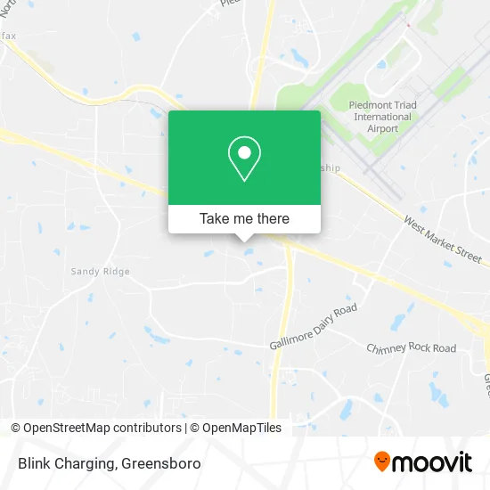 Mapa de Blink Charging