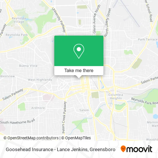 Mapa de Goosehead Insurance - Lance Jenkins
