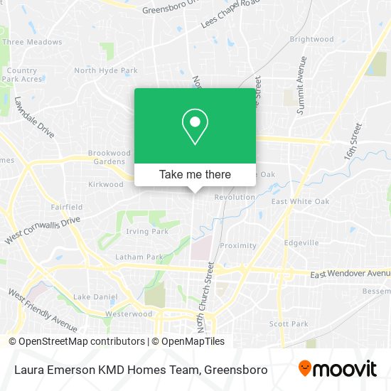 Laura Emerson KMD Homes Team map