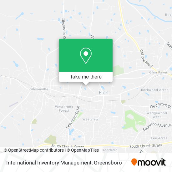 Mapa de International Inventory Management