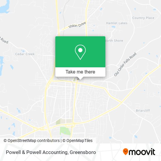 Powell & Powell Accounting map