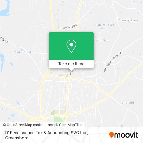 D' Renaissance Tax & Accounting SVC Inc. map
