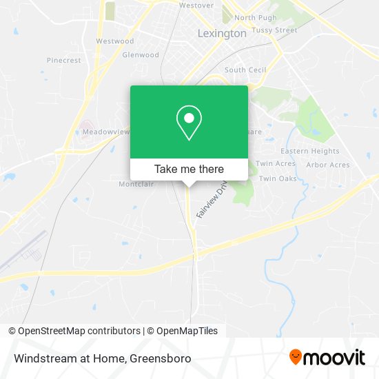 Mapa de Windstream at Home