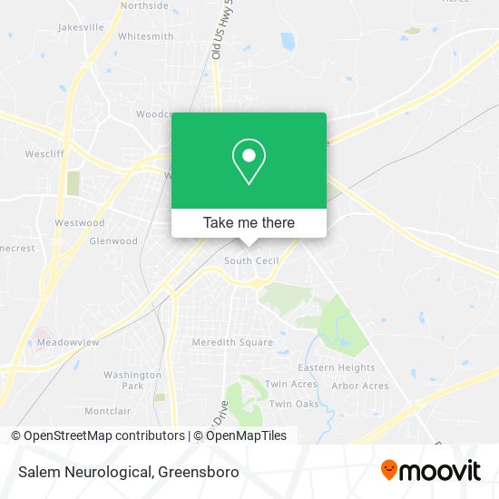 Salem Neurological map