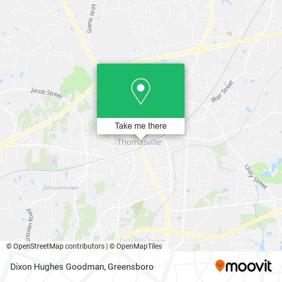 Dixon Hughes Goodman map
