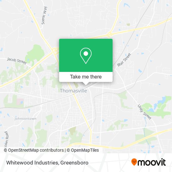 Whitewood Industries map