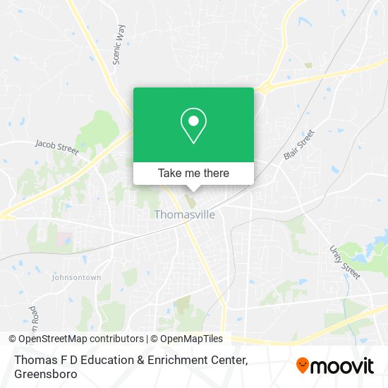 Thomas F D Education & Enrichment Center map