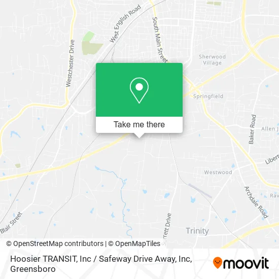 Hoosier TRANSIT, Inc / Safeway Drive Away, Inc map