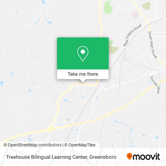 Mapa de Treehouse Bilingual Learning Center