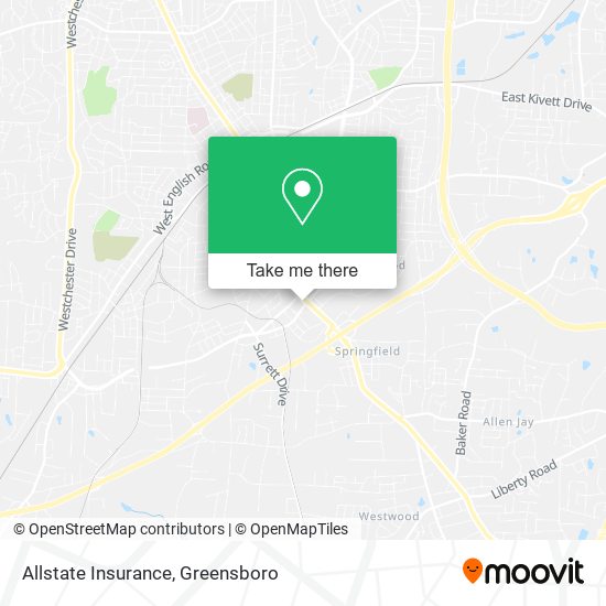 Mapa de Allstate Insurance