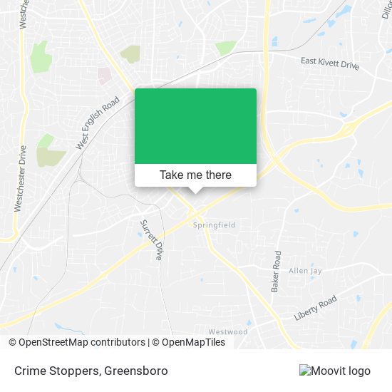 Mapa de Crime Stoppers