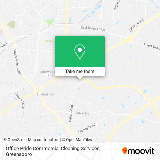 Mapa de Office Pride Commercial Cleaning Services