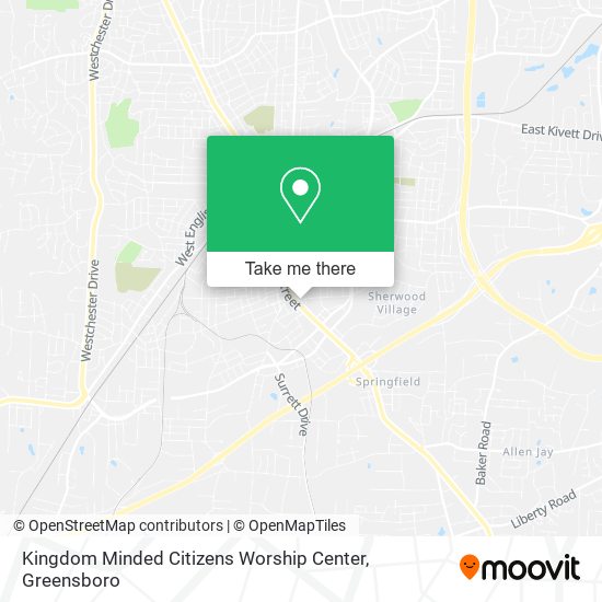Kingdom Minded Citizens Worship Center map
