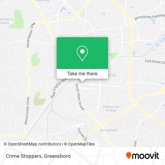 Crime Stoppers map