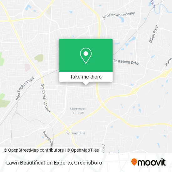 Mapa de Lawn Beautification Experts