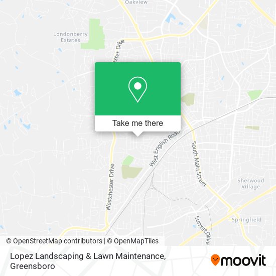 Lopez Landscaping & Lawn Maintenance map