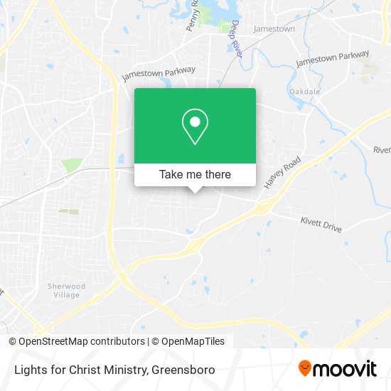 Lights for Christ Ministry map