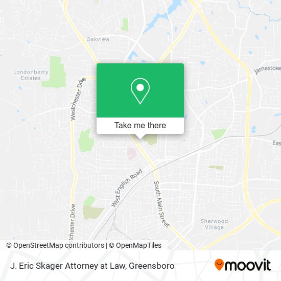 J. Eric Skager Attorney at Law map