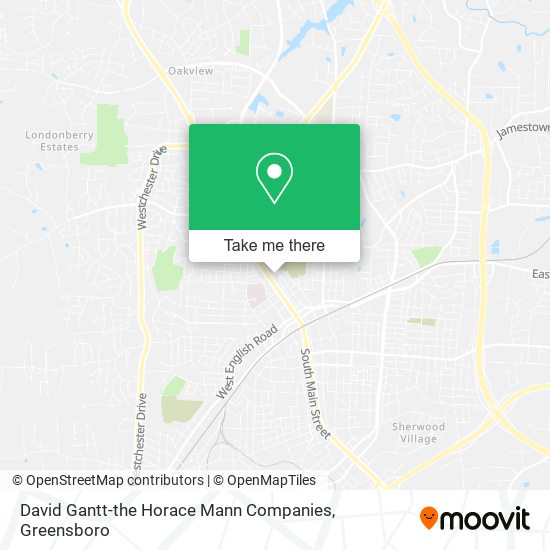 Mapa de David Gantt-the Horace Mann Companies