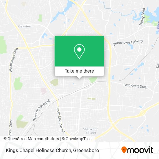 Kings Chapel Holiness Church map