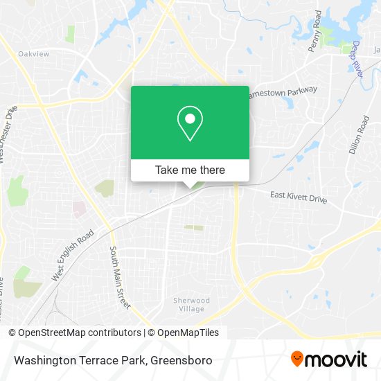 Washington Terrace Park map