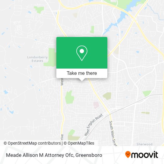 Mapa de Meade Allison M Attorney Ofc