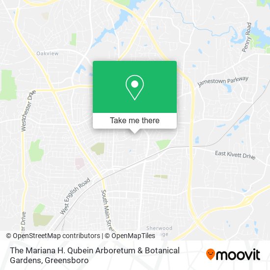 The Mariana H. Qubein Arboretum & Botanical Gardens map