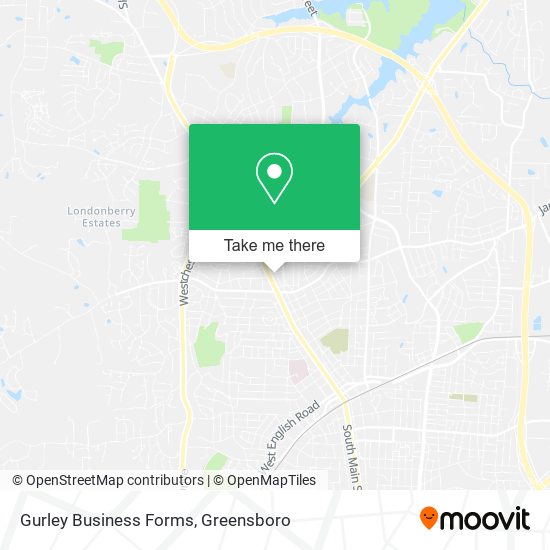 Mapa de Gurley Business Forms