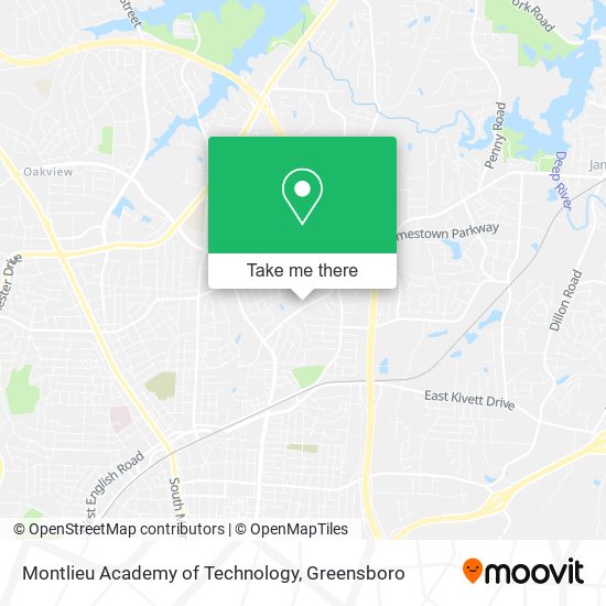 Montlieu Academy of Technology map