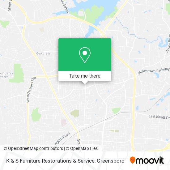 K & S Furniture Restorations & Service map