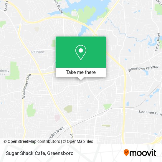 Sugar Shack Cafe map