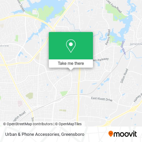 Urban & Phone Accessories map