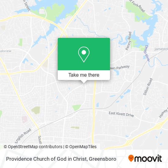 Providence Church of God in Christ map