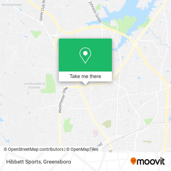 Hibbett Sports map