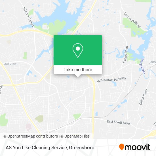 AS You Like Cleaning Service map