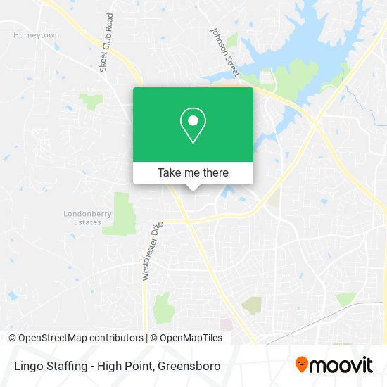 Lingo Staffing - High Point map