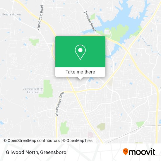 Mapa de Gilwood North