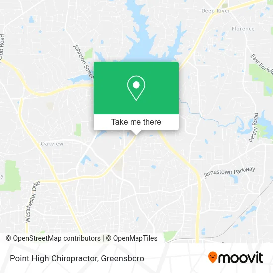 Point High Chiropractor map