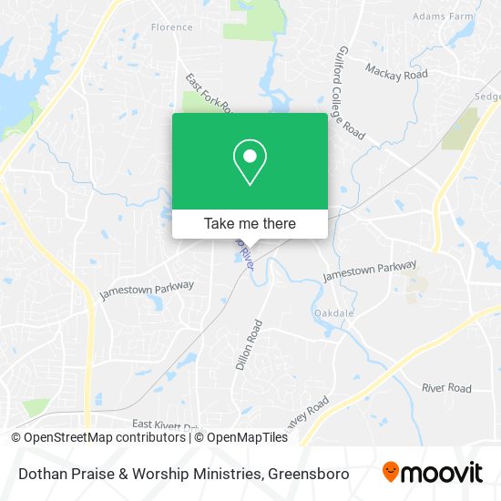 Dothan Praise & Worship Ministries map