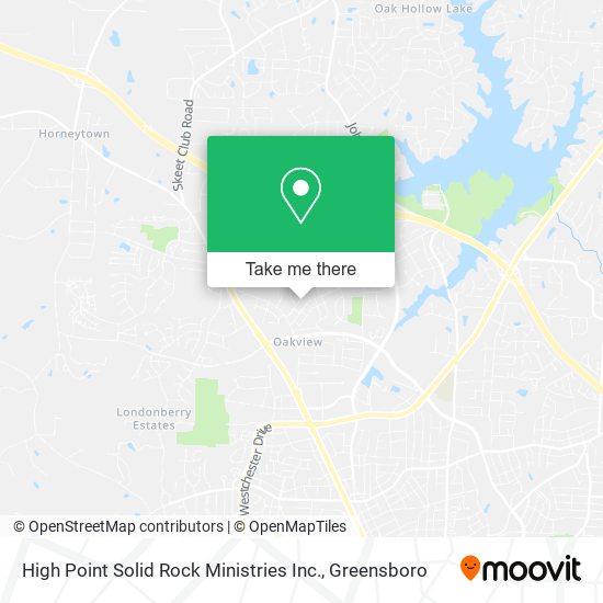 High Point Solid Rock Ministries Inc. map