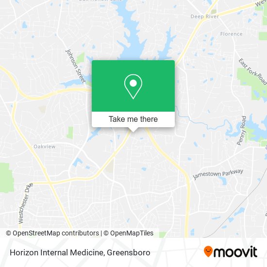 Mapa de Horizon Internal Medicine