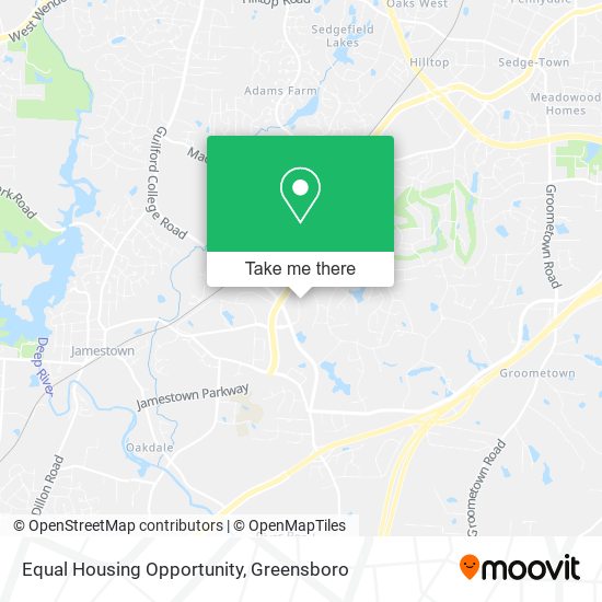 Equal Housing Opportunity map